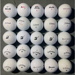 25 Golf Balls